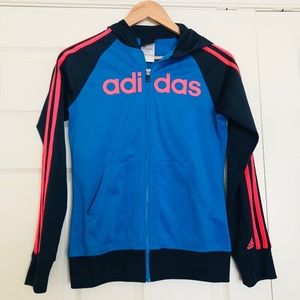 Adidas zip up jacket